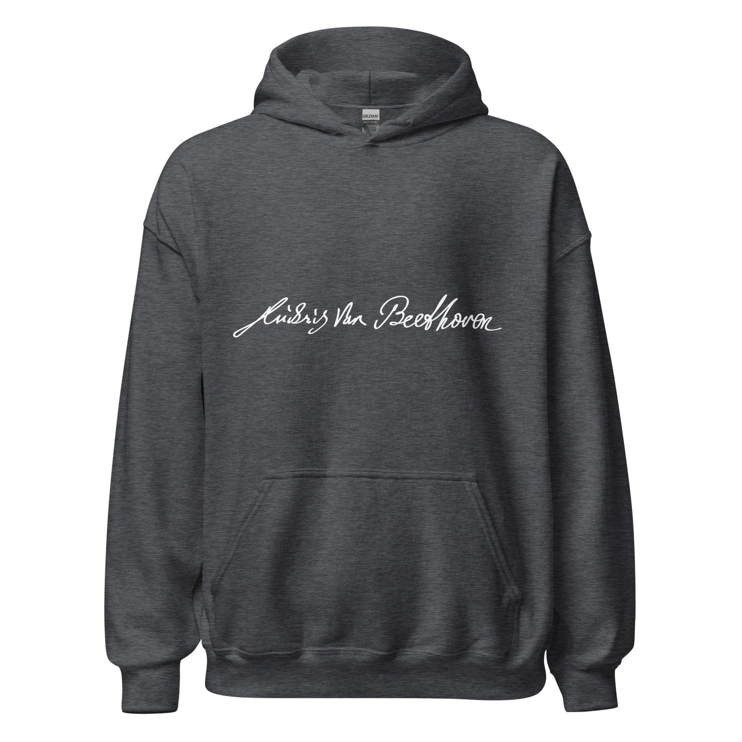 Beethoven Signature Hoodie, Classical Music Hoodie, Composer Hoodie, Classical Music Gifts