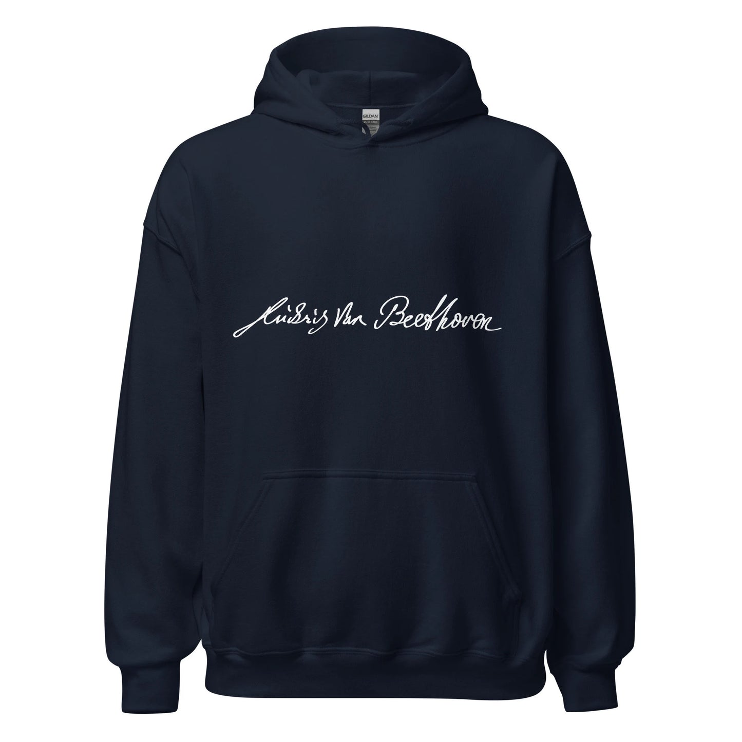 Beethoven Signature Hoodie, Classical Music Hoodie, Composer Hoodie, Classical Music Gifts