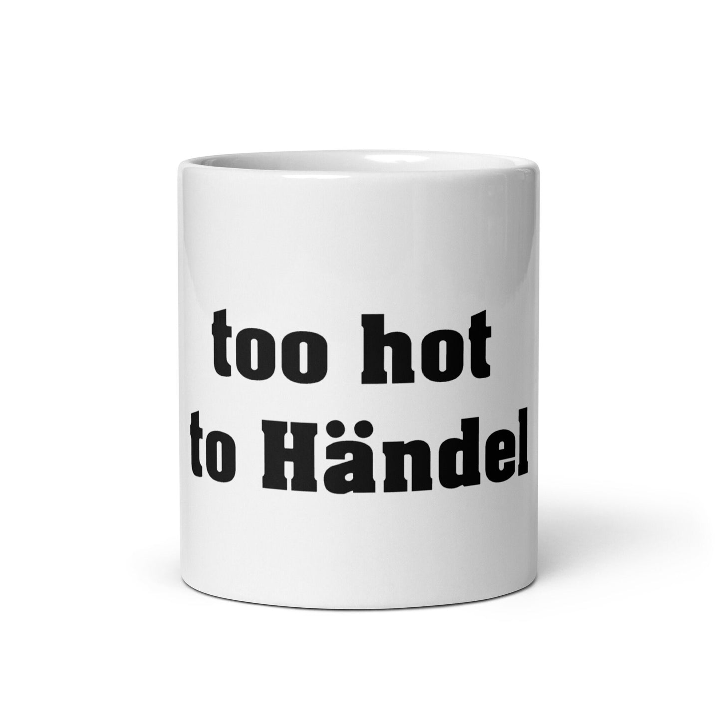 Händel Mug, Classical Music Mug, Classical Music Merch, Coffee Mug, Funny Mug