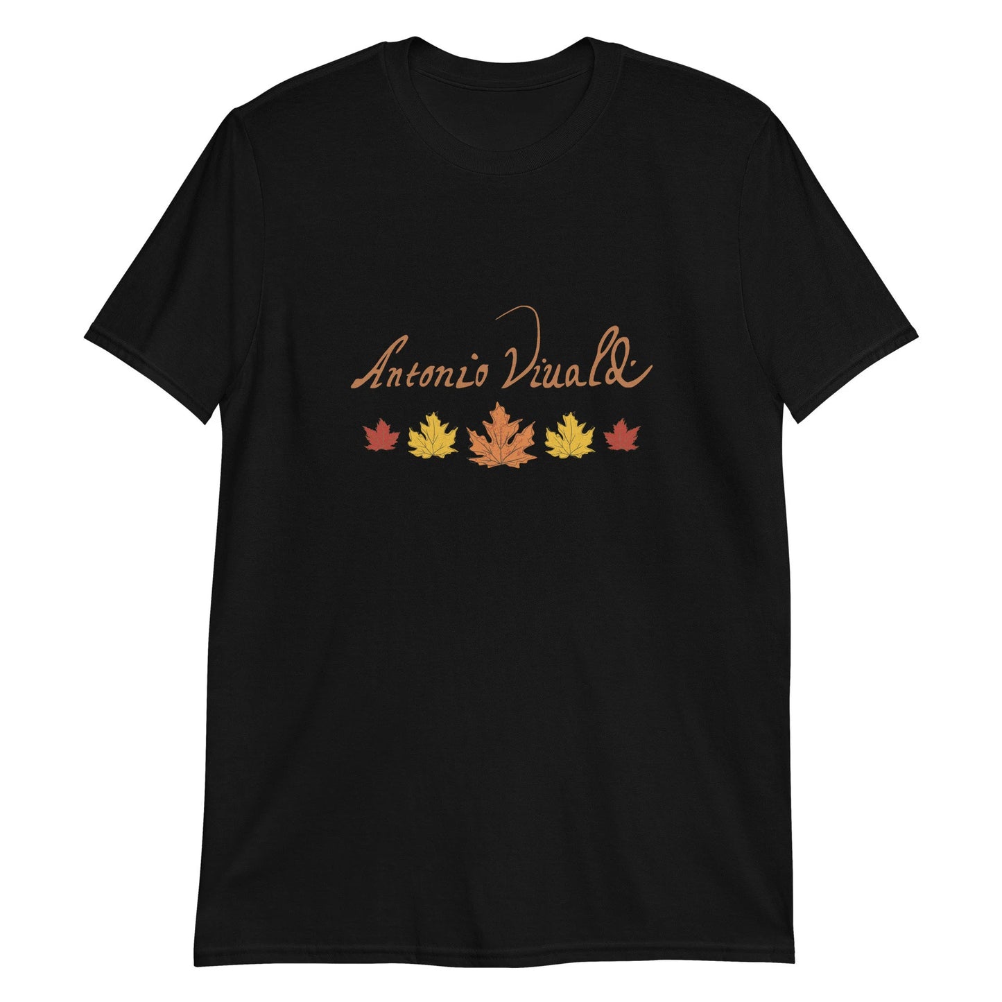 Vivaldi Autumn T-Shirt, Fall Leaves Shirt, Four Seasons T-Shirt, T-Shirt for Music Lovers, Classical Music Shirt, Music Teacher Gift