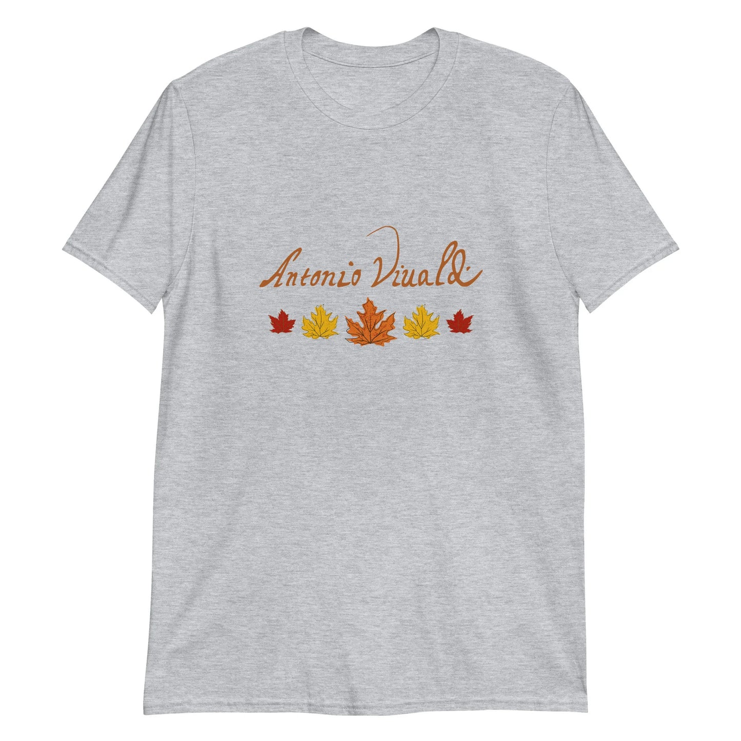Vivaldi Autumn T-Shirt, Fall Leaves Shirt, Four Seasons T-Shirt, T-Shirt for Music Lovers, Classical Music Shirt, Music Teacher Gift